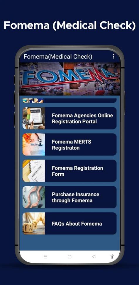 check medical fomema|MyIMMs .